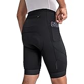 BERGRISAR Men's 4D Padded Bike Shorts Cycling Shorts with Zipper Pocket Biking Bicycle Shorts