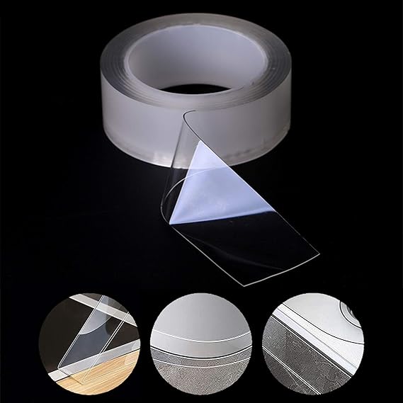 cinta de sellado bañera tira de masilla de acrílico transparente