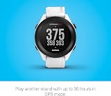 Garmin Approach S12 GPS Golf Watch 42k+ Courses White 010-02472-02 view 3