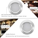 JUTTAUTO 12V Interior LED Spot Lights Dimmable Remote 6 Pack Campervan view 5