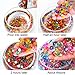 AINOLWAY High Elastic Water Beads Gel Pearls (40000pcs) Jelly Crystal Soil for Vase Fillers (9 Oz, Red)(14 Year+)