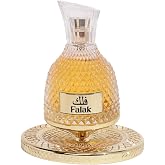 Nusuk Falak Extrait De Parfum Unisex Long Lasting Perfume Caramel, Vanilla &amp; Praline Fragrance Warm Gourmand Scent Elegant Spray Glass Bottle 100ml