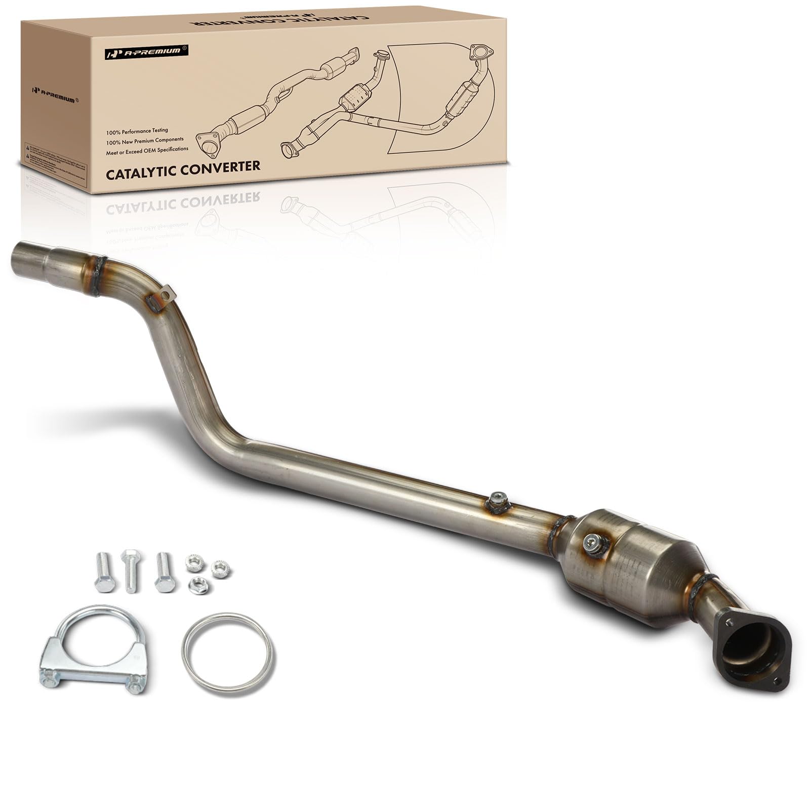 Photo 1 of A-Premium Catalytic Converter Kit Direct-Fit Compatible with Dodge Charger 2006-2010, Challenger 2009-2010, Magnum 2005-2008 & Chrysler 300 2005-2010, 2.7L 3.5L, RWD, EPA Compliant