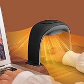 xuenair 100W Heated Mouse Pad Hand Warmer for Office Home Desktop Use, 2025 Heated Mouse Pad Indoor Space Heater 3 Temperature 20dB Quiet PTC Fast Heating Energy Saving Foldable