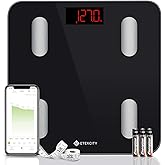 Etekcity Smart Scale for Body Weight, Digital Bathroom Weighing Machine Fat Percentage BMI Muscle, Accurate Composition Analy