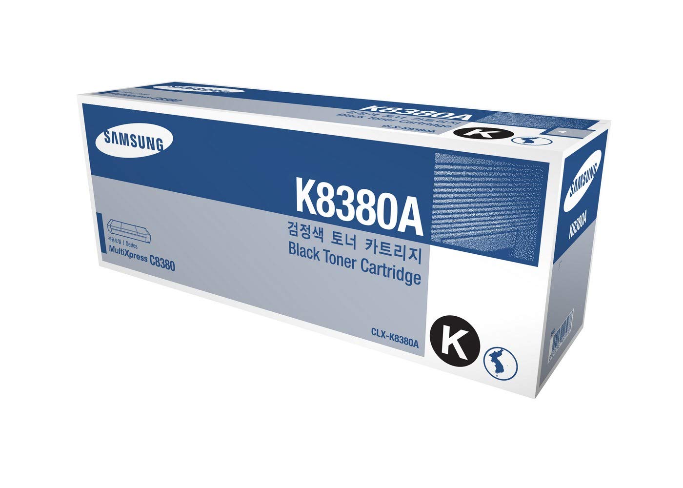 Samsung SU584A CLX-K8380A Toner Cartridge, Black, Pack of 1