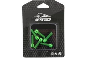 NELboNs Bike Stem Bolts 6PCS M5x18mm Stem Bolts Screws Stainless Steel Bicycle Bolt Parts with Washer for BMX MTB Road Bikes,Green