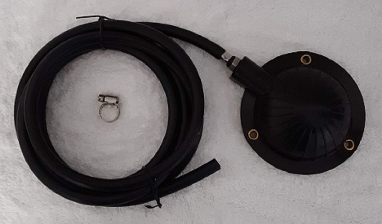 Air Foot Pedal with 8' long Neoprene Hose for Drain Cleaning Machines/Air Bulb & Hose Assembly. - - 