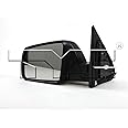 TYC 5330142 Door Mirror Left-Side Compatible with 2007-2013 Toyota Tundra