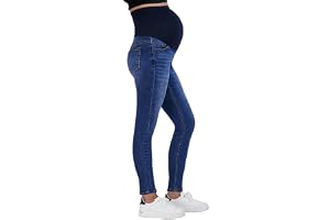 Savi Parker Women’s Maternity Jeans Over The Belly - Pregnancy Clothes for All Seasons, Maternity Pants – 29“ Inseam