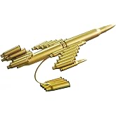 ZhurongGod Bullet Shell Style Metal Airplane Decor &ndash; Handmade Military Aircraft Model for Desk or Home, Aviation Gift for Dad, Men, Pilots, and Airplane Lovers（1007 Airplane