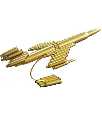 Metal Airplane Model Decor Bullet Shell Style Metal Airplane Decor ...