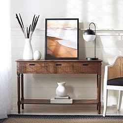 SAFAVIEH Home Collection Landers Brown 3-Drawer
