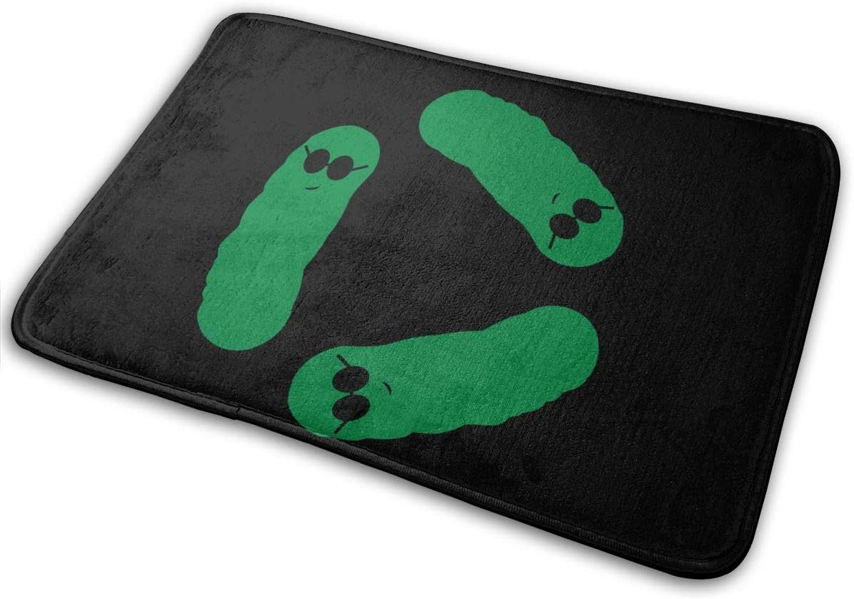 LNUO2 Indoor Doormat Pickle Cool Rug Floor Mats for Porch