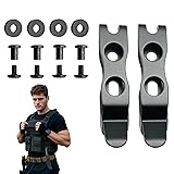 2 Set Kydex Belt Clip Professional Metal Knife