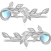 925 Sterling Silver Ear Climber Earrings for Women - Moonstone Crawler Jewelry Gift