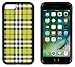 Cell Phone Cover - Slim Fit - Compatible with Apple iPhone 7 Plus and iPhone 8 Plus - Plaid Multi-Colored