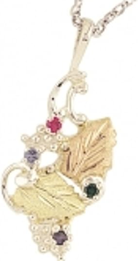 mothers necklace 4 stones