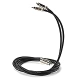 Schiit PYST Pair of Black RCA Cables - 1 Meter Long