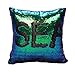 Tiaronics Magic Reversible Sequins Mermaid Pillow Cases Throw Pillow Covers Decorative Pillowcase 4040cm(1616