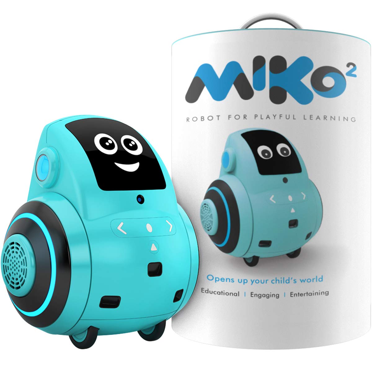 Miko My Companion Miko 2 : The Robot For Playful Learning | Powered By Advanced Ai | Content And Curriculum| For Kids 5-10 Years Old|Pixie Blue