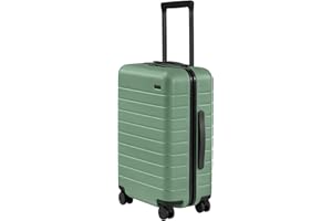 Away Carry-On Luggage, Lightweight Hardside Suitcase with Spinner Wheels, 22 Inch Airline Approved, TSA Lock, Sea Green