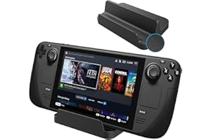 Stand Base for Valve Steam Deck 2021, Steam Deck Dock with Anti-Slip Silicone Pad,Compatibility with Nintendo Switch/Switch O