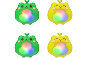 PlayVital Cute Universal Illuminated LED Thumbstick Grips for ps5, for ps4, Thumb Grip Caps for Xbox Series X/S, for Xbox One