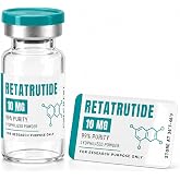 Custom Peptide Vial Labels for 3mL &amp; 5mL Vials, Waterproof Vinyl Stickers | Personalized Laboratory Bottle Labels, 1.5" x 0.75", Rounded Corners