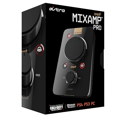 ASTRO Gaming MixAmp Pro TR for PS4 - Black - PlayStation 4 in  