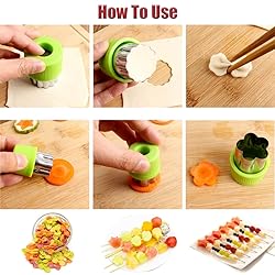 Mini Vegetable Cutter Shapes Set, Mini Pie, Fruit