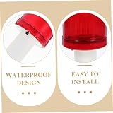 OSALADI 4Pcs Traffic Cone Flashing Warning Lights Portable Weather-Resistant view 5