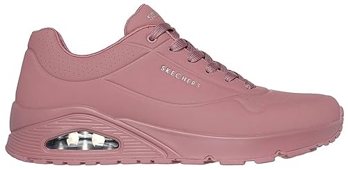 Skechers Men's Uno Stand on Air Sneaker, Ash Rose Durabuck Mesh, 11 UK