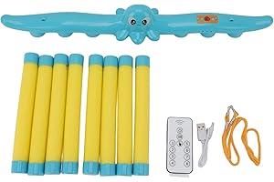 Aoaoy Reflex Sticks, Drop Stick Game, Reflex Challenge Game 8 Falling Sticks with Remote Control 3 Adjustable Speed, Hand Eye
