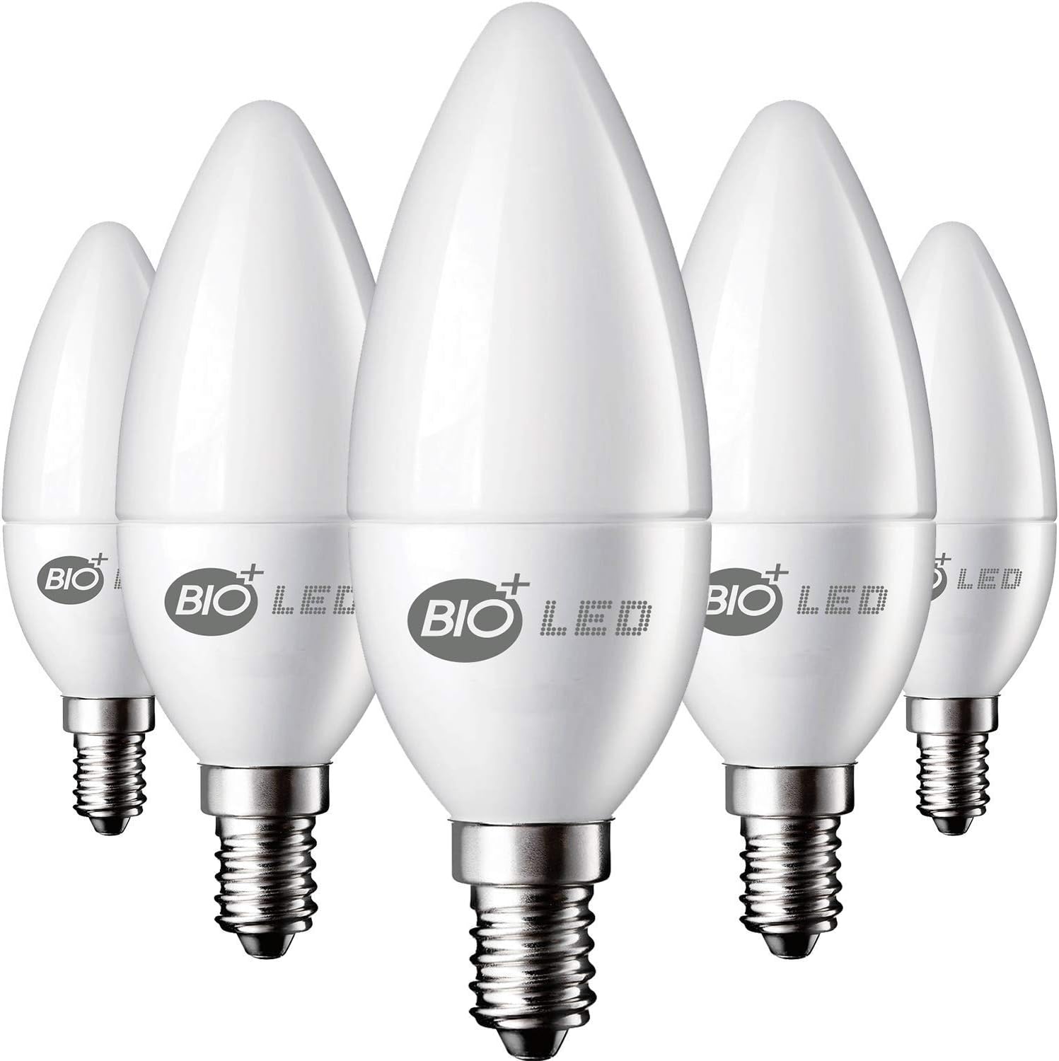 Bioled 10 Pack E12 5W (60Watt Equivalent) Daylight 5000K