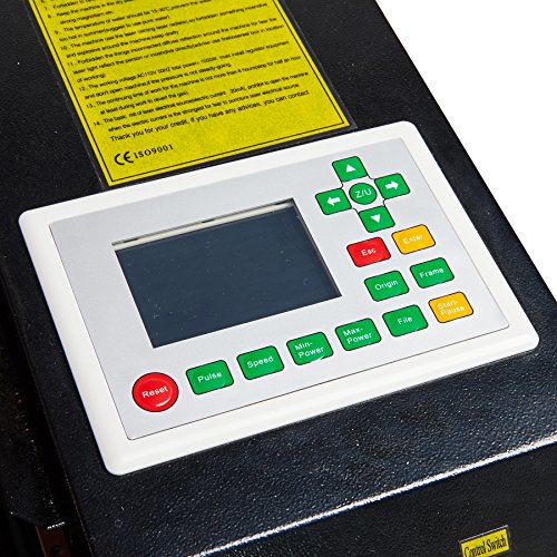 Orion Motor Tech 100W Co2 Laser Engraving Cutting Machine, 110V Laser Cutter Engraver with DSP Control System and USB Interface (20 x 28 Inches Engraving Area)