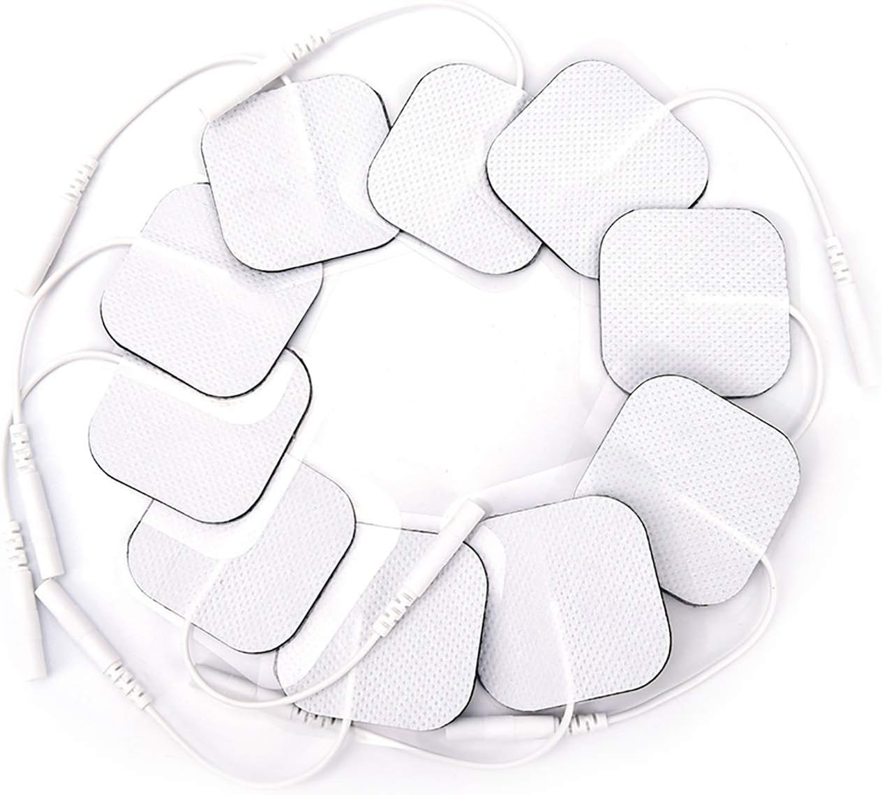 Replacement Electrodes Tens Re Usable Breast Electrode Pads Neck