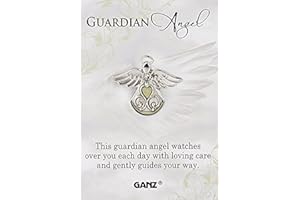 Ganz Pin - Guardian Angel "This guardian angel watches over you each day with loving care and gently guides your way."