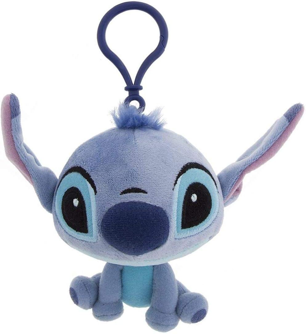 Disney Parks Stitch Plush Keychain Key 