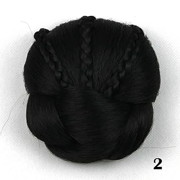 Amazon Com Deniya Hair Pieces Bun Braided Hair Chignon Synthetic