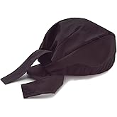 KNG Tie Back Chef Hat – Adjustable Chef Cap for Men or Women
