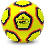Lionstrike Soccer Ball Lite | Size 2 | Size 3 | Size 4 for Boys, Girls, Kids Ages 2 to 13 Years Old | Ideal Soccer Gear for T