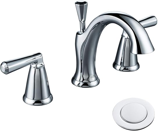 Enzo Rodi Bathroom Faucet Two Handle 3 Holes Widespread Bathroom