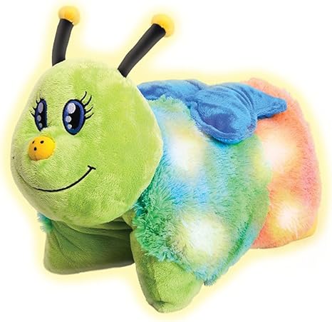 Amazon Com Pillow Pets Glow Pets Lightening Bug 12 Toys Games