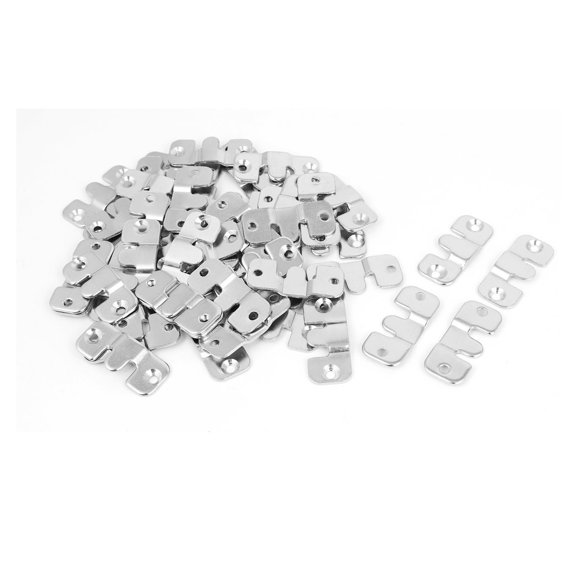 Sourcingmap Furniture Sofa Photo Frame Interlock Bracket Connector Hook 50pcs