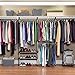 Whitmor 2 Shelf 2 Rod Closet System - Adjustable Closet Maximizer