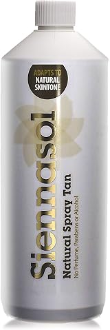 funkypumpkin Siennasol Spray Tan Solution 1L Natural 10% DHA Aloe Kiwi view 5