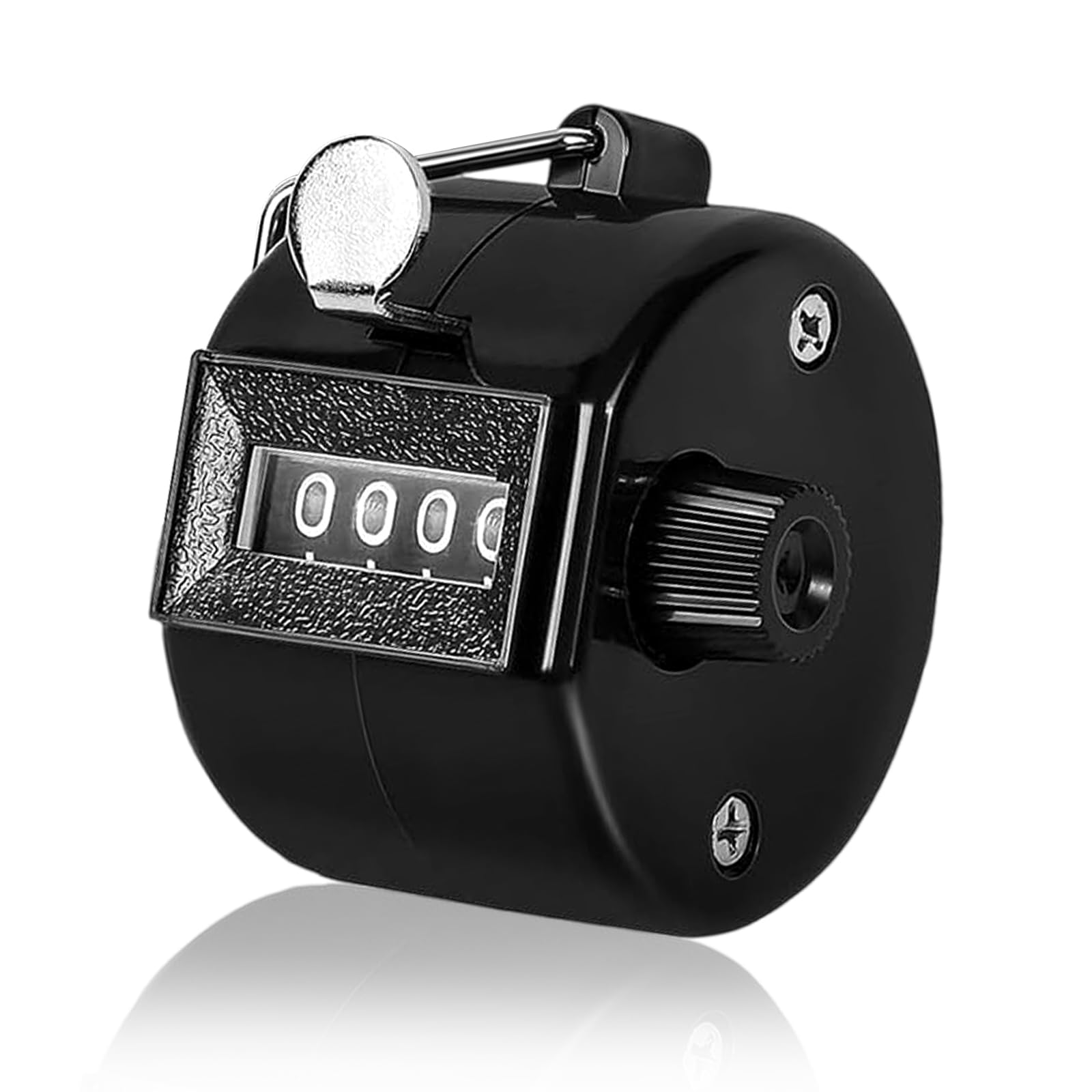 LICQIC 4-digit Clicker Counter, Handheld Counters, Tally Counter, for Counting, Scoring, Knitting, Golf (Black)