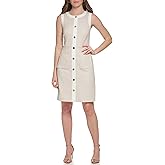 Tommy Hilfiger Womens Tommy Hilfiger Mini Houndstooth Knit Dress