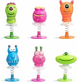 D.A.Y. Republic 6x Monster Jump Ups Toy Set Bright Pop-Up Party Favours view 1
